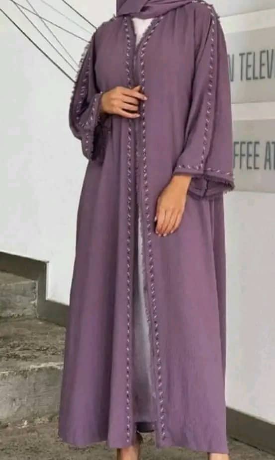 ABAYA marron taslim n karima #20