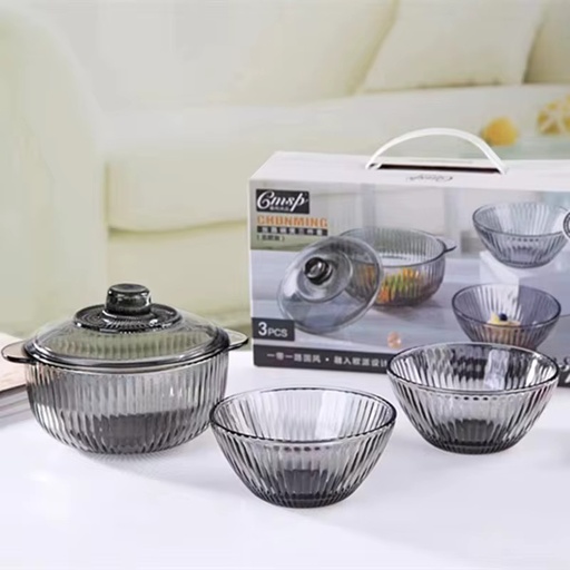 Portable travel tableware with Lid eco friendly modern salad plate and glasses
