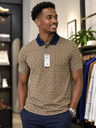 Polo shirt FRANZIONI /BROWN DOTS