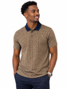 Polo shirt FRANZIONI /BROWN DOTS