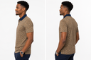 Polo shirt FRANZIONI /BROWN DOTS