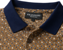 Polo shirt FRANZIONI /BROWN DOTS