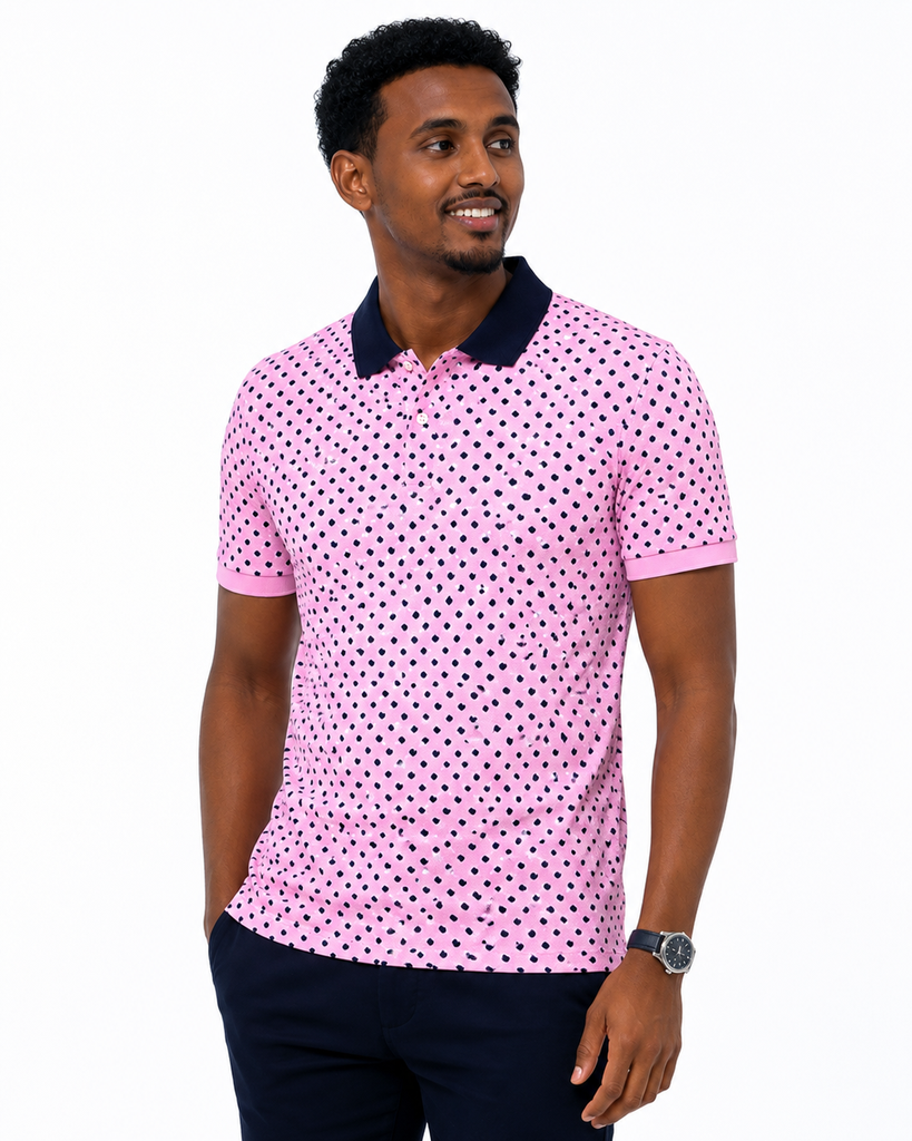 POLO SHIRT FRANZIONI I BLACK COLLAR