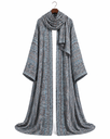 ABAYA PASHIMA DARK BLUE