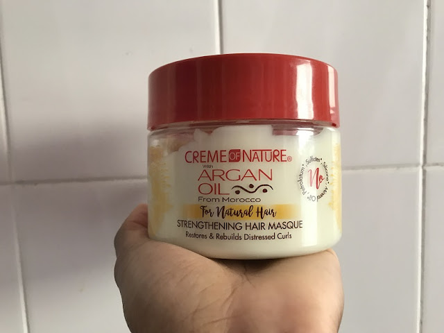 creme of nature Oil Strengthening Milk Mask Curl Treatment 326g