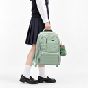 Backpack 2 pcs/ with Pencil case 18 ( Green)