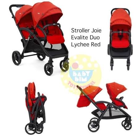 Joie stroller evalite duo w/ rc lychee (S1424ABLYC000)