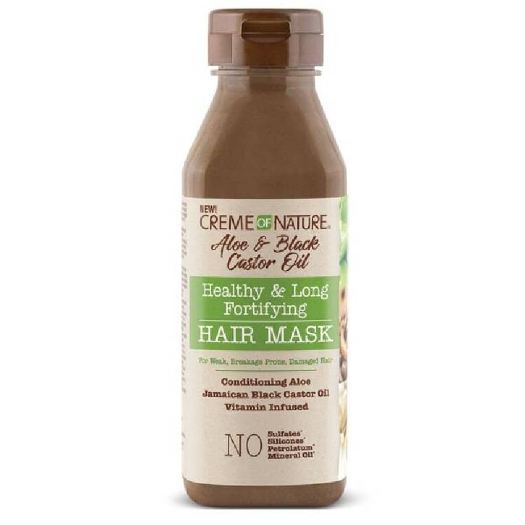 Creme of nature aloe black castor oil  hair mask (CON00129)