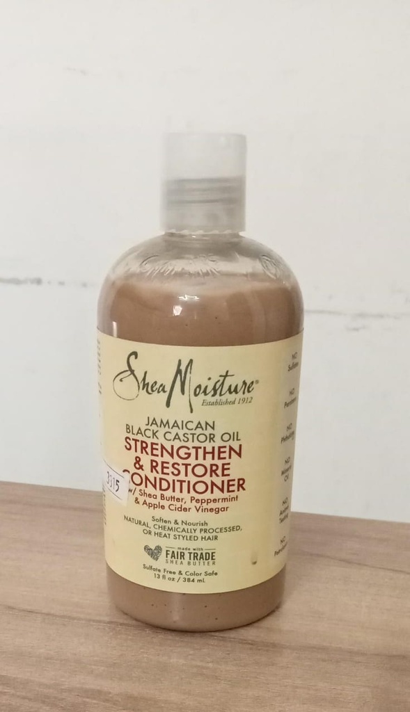 Shea moisture jamaican lack castor oil Strengthen & restore conditioner 384ml