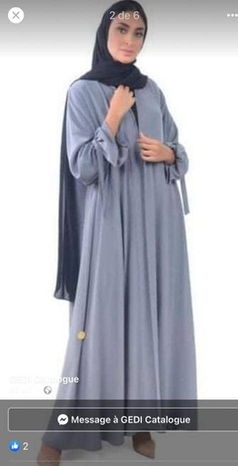 Abaya grey