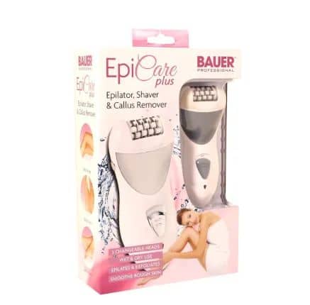 BAUER - epi care plus epilator, shaver & callus remover