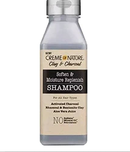 [CON42806] CREME OF NATURE Clay & Charcoal Shampooing 355ml