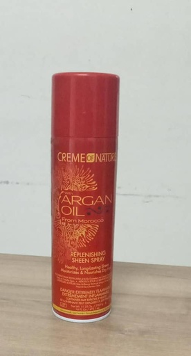 [CN001] CREME OF NATURE w/ argan oil from Morocco replenishing sheen spray 473ml