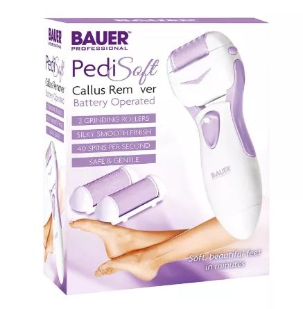 BAUER - Pedi Soft Callus Remover fonctionnant sur batterie