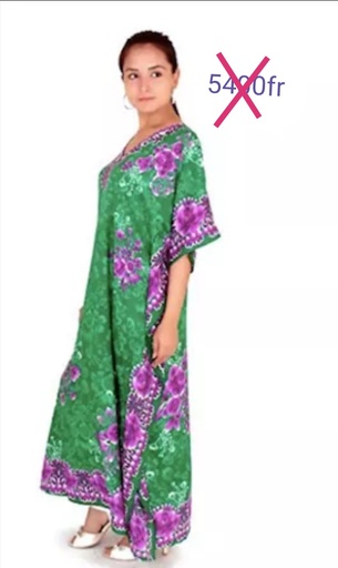 Robe de nuit kimono tunique Caftan