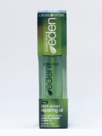Creme of nature straight from Eden plant-derived repairing oil 54ml