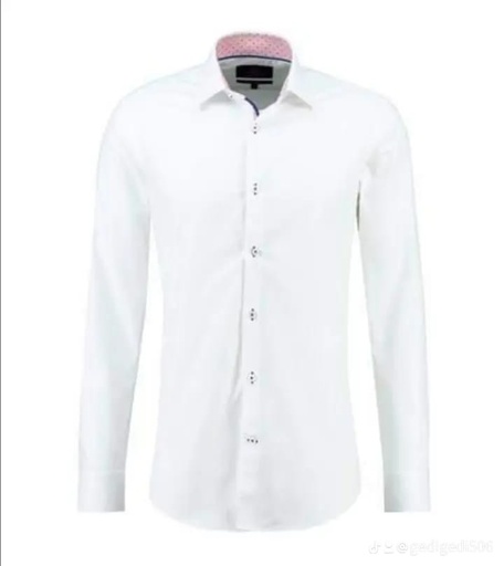 [SH00050] HAWES & CURTIS collection pique slim fit long sleeve