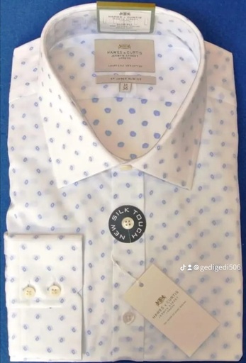 HAWES & CURTIS slim fit long sleeve (SSDRF909)