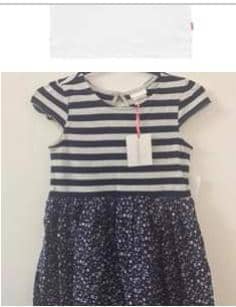 Savannah Pattered Dress (KID0000031)