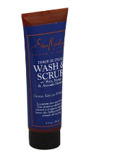 [SMMN1] Shea moisture groom & shave three butters wash & scrub w/ shea, mango & avocado butters 236ml
