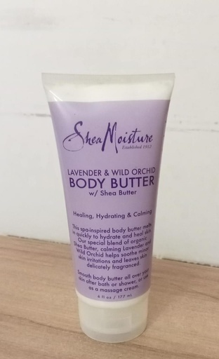 [SML05] Beurre corporel karité hydratant à la lavande et à l'orchidée sauvage 177 ml