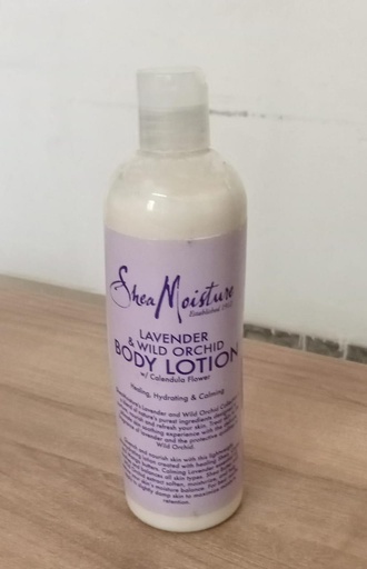 [SML02] Lait corporel à la lavande et à l'orchidée sauvage Shea Moisture 384 ml
