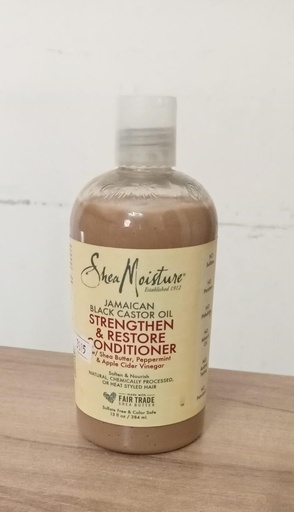 [SMJB7] Shea moisture jamaican lack castor oil Strengthen & restore conditioner 384ml