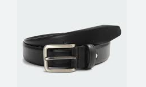 T & W Textured Formal Belt