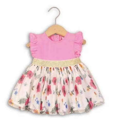 Mixed fabric dress(Bee8)