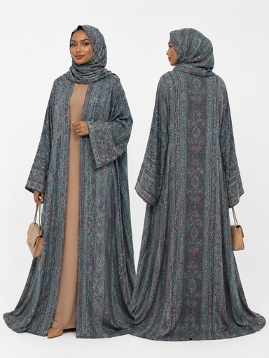 [ABAYAPASHIMA/DARK BLUE] ABAYA PASHIMA DARK BLUE